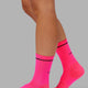 Fast Performance Socks - Neon Pink-Black