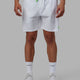 Rep 7'' Performance Shorts - White-Lime
