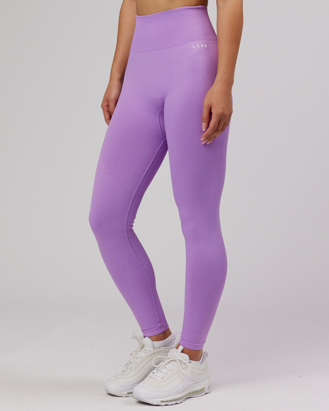 Limitless Seamless Full Length Tights - Lilac